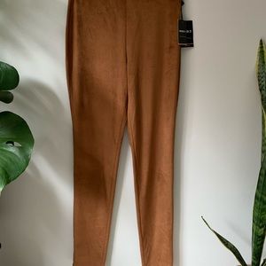 Suede Leggings
